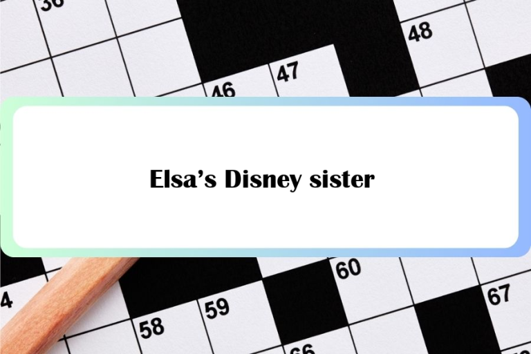 Elsa’s Disney sister